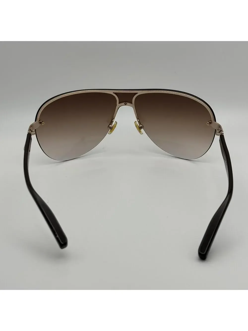 Tommy Hilfiger Sunglasses Brown Gradient Lens Black Frame